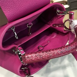 Replica Louis Vuitton Fuchsia Capucines BB