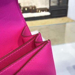 Replica Hermes Fuchsia Constance 24 Gold Hardware Bag