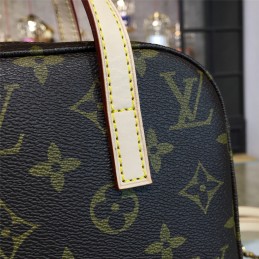 Replica Louis Vuitton Brown Monogram Beige Trim Nano Noe