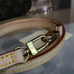 Replica Louis Vuitton Brown Monogram Beige Trim Nano Noe