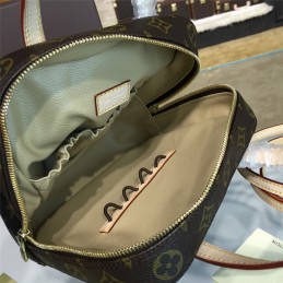 Replica Louis Vuitton Brown Monogram Beige Trim Nano Noe