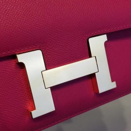 Replica Hermes Fuchsia Constance 24 Gold Hardware Bag
