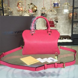 Replica Louis Vuitton Pink Embossed Monogram Speedy 25