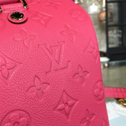 Replica Louis Vuitton Pink Embossed Monogram Speedy 25