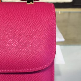 Replica Hermes Fuchsia Constance 24 Gold Hardware Bag