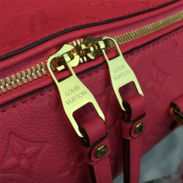 Replica Louis Vuitton Pink Embossed Monogram Speedy 25