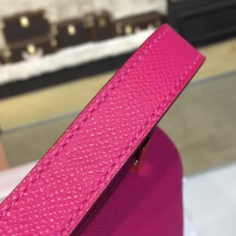 Replica Hermes Fuchsia Constance 24 Gold Hardware Bag
