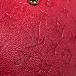 Replica Louis Vuitton Fuchsia Embossed Monogram Speedy 25