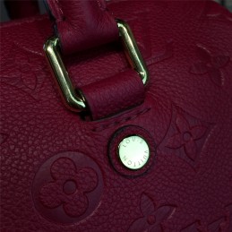 Replica Louis Vuitton Fuchsia Embossed Monogram Speedy 25