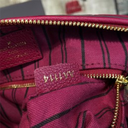 Replica Louis Vuitton Fuchsia Embossed Monogram Speedy 25