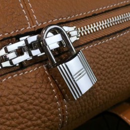 Replica Hermes Brown Victoria II 35 Bag