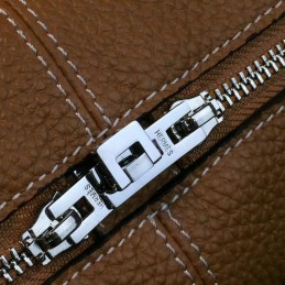 Replica Hermes Brown Victoria II 35 Bag