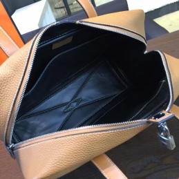 Replica Hermes Brown Victoria II 35 Bag