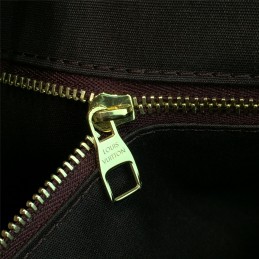 Replica Louis Vuitton Black Patent Monogram Brea MM