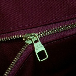 Replica Louis Vuitton Bright Pink Patent Monogram Brea MM