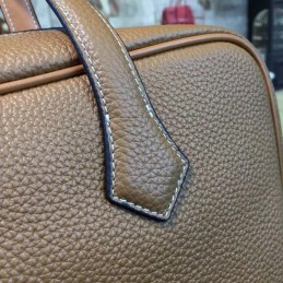 Replica Hermes Brown Victoria II 35 Bag
