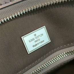 Replica Louis Vuitton Beige Patent Monogram Brea MM