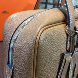 Replica Hermes Brown Victoria II 35 Bag