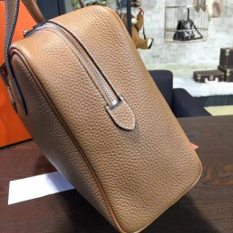 Replica Hermes Brown Victoria II 35 Bag