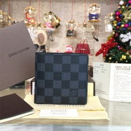 Replica Louis Vuitton Damier Graphite Marco Wallet