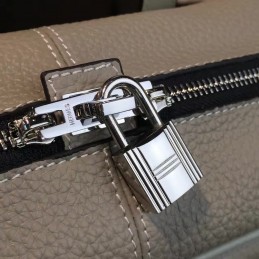 Replica Hermes Gray Victoria II 35 Bag