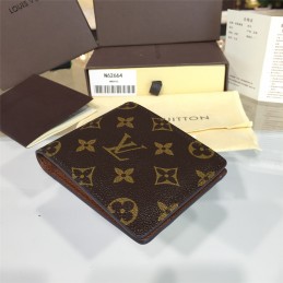 Replica Louis Vuitton Classic Brown Monogram Multiple Wallet