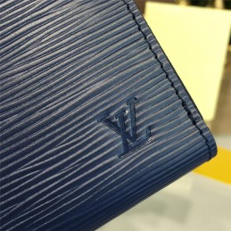 Replica Louis Vuitton Blue Epi Leather Zippy Organizer Wallet