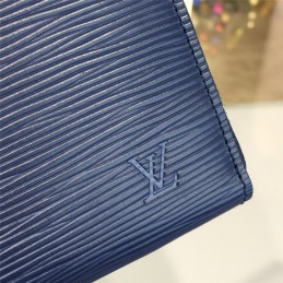 Replica Louis Vuitton Royal Blue Epi Leather Zippy Organizer Wallet
