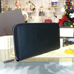 Replica Louis Vuitton Black Epi Leather Zippy Organizer Wallet