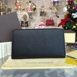 Replica Louis Vuitton Black Epi Leather Zippy Organizer Wallet