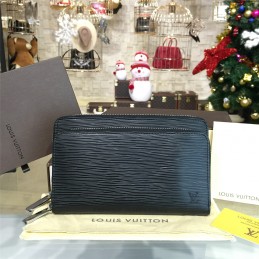 Replica Louis Vuitton Dark Green Taiga Leather Zippy Organizer Wallet