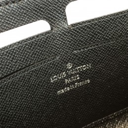 Replica Louis Vuitton Dark Green Taiga Leather Zippy Organizer Wallet
