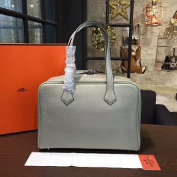 Replica Hermes Gray Victoria II 35 Bag