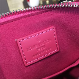 Replica Louis Vuitton Fuchsia Textured Alma BB