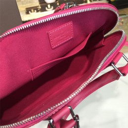 Replica Louis Vuitton Fuchsia Textured Alma BB