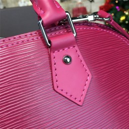 Replica Louis Vuitton Fuchsia Textured Alma MM