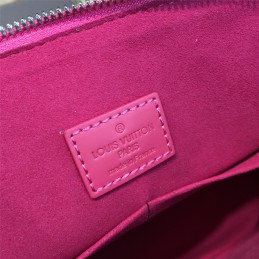 Replica Louis Vuitton Fuchsia Textured Alma MM