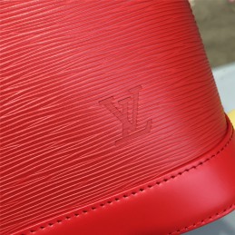 Replica Louis Vuitton Red Textured Alma MM