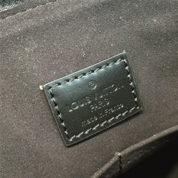 Replica Louis Vuitton Black Textured Alma MM
