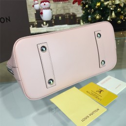 Replica Louis Vuitton White Textured Alma MM