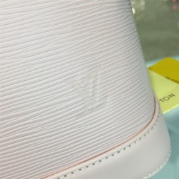 Replica Louis Vuitton White Textured Alma MM
