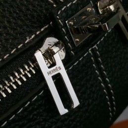Replica Hermes Black Victoria II 35 Bag