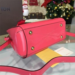 Replica Louis Vuitton Coral Pink Embossed Monogram Montaigne BB