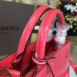 Replica Louis Vuitton Coral Pink Embossed Monogram Montaigne BB