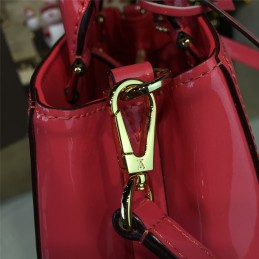 Replica Louis Vuitton Coral Pink Embossed Monogram Montaigne BB