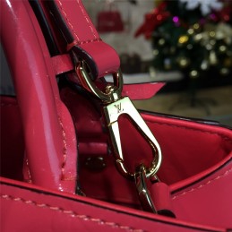 Replica Louis Vuitton Coral Pink Embossed Monogram Montaigne MM