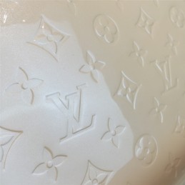 Replica Louis Vuitton Beige Embossed Monogram Montaigne MM