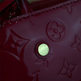 Replica Louis Vuitton Fuchsia Embossed Monogram Montaigne BB