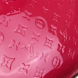 Replica Louis Vuitton Fuchsia Embossed Monogram Montaigne MM