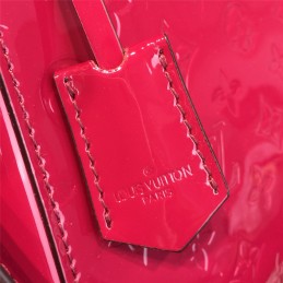 Replica Louis Vuitton Fuchsia Embossed Monogram Montaigne MM